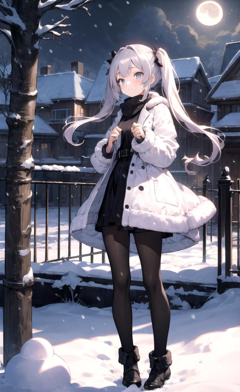 xyz_grid-0698-1-1girl, twintails, pantyhose, outdoors, moonlight, snow.png